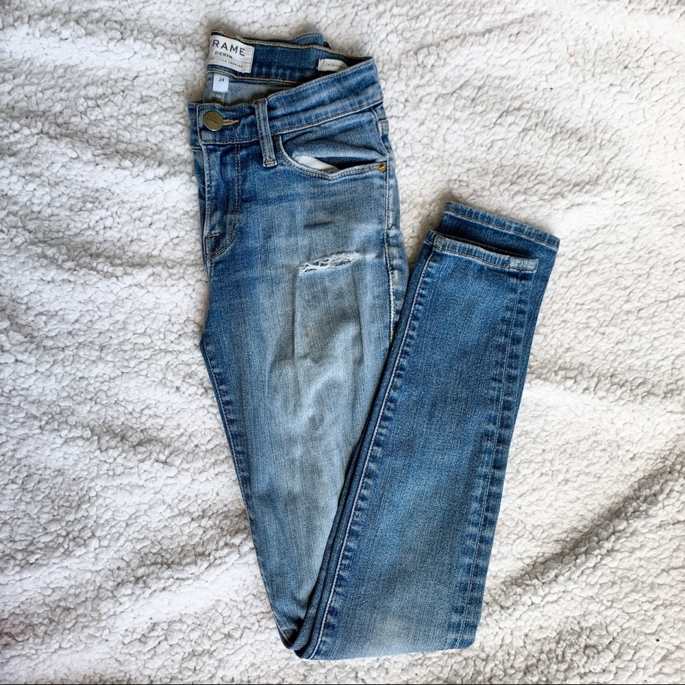 frame denim le skinny de jean